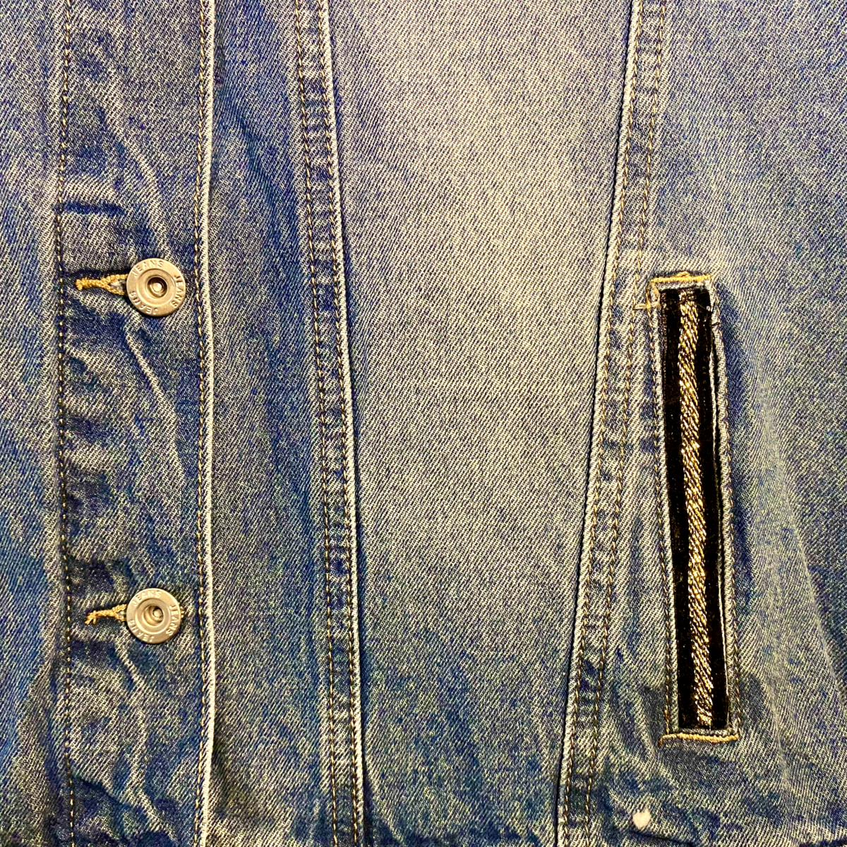 veste en jean sans manche chic factory by C.